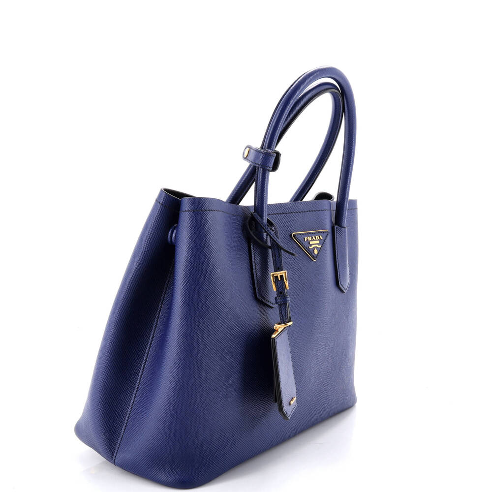 Prada Cuir Double Tote Saffiano Leather #238862P17B - Picture 2 of 7